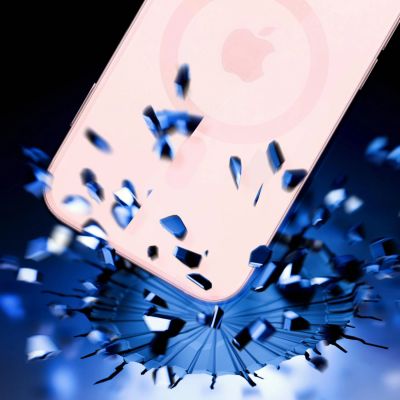 5. 3mk Satin Armor MagCase Hülle mit MagSafe für iPhone 16 – transparent mit schwarzem Rahmen