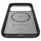 9. Spigen Enzo Aramid "T" MagSafe Case für iPhone 17 Pro Max - Schwarz und Silber