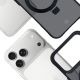 6. 3mk Smoke Case Mag&Stand für iPhone 17 Pro Max – Schwarz