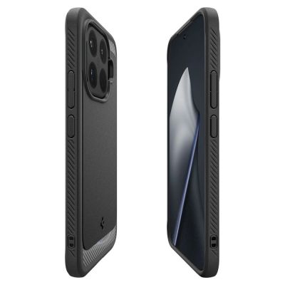 7. Spigen Rugged Armor Schutzhülle für Xiaomi 15T Pro – Schwarz