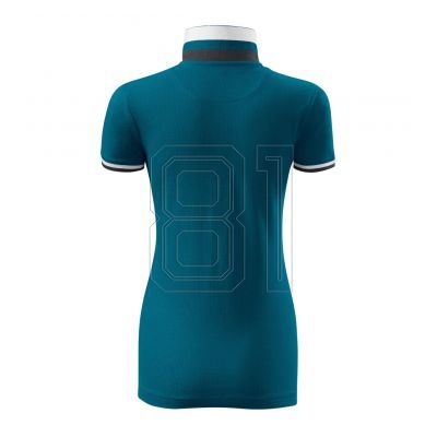 2. Malfini Collar Up W Poloshirt MLI-25793 petrolblau
