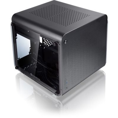 RAIJINTEK METIS EVO TGS Mini Tower Schwarz