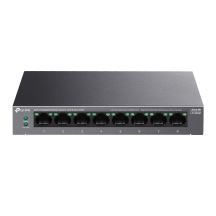 TP-Link LiteWave LS108GP Netzwerk-Switch, unmanaged Gigabit Ethernet (10/100/1000), PoE-Unterstützung, Schwarz