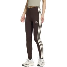 adidas Essentials Leggings mit 3 Streifen für Damen, Braun, KS6286