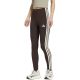 adidas Essentials Leggings mit 3 Streifen für Damen, Braun, KS6286
