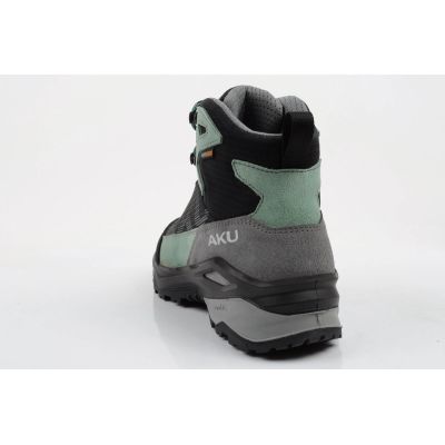 5. Aku Damen-Trekkingschuhe Adapta Gore-Tex Leder schwarz grün