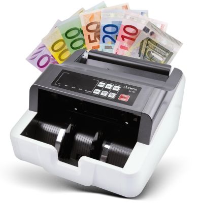 5. Olympia 947730887 Geldzählmaschine Banknotenzählmaschine Grau