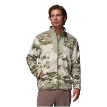 Columbia Sequoia Grove bedruckte Fleecejacke mit durchgehendem Reißverschluss 2135511399 Grün L