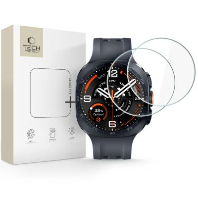 Tech-Protect Glass Fit+ 2er-Pack gehärtetes Glas für Samsung Galaxy Watch Ultra 2 2026 47 mm