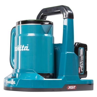 17. Makita KT001GZ Wasserkocher 0,8 l Schwarz, Blau