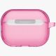 4. Uniq Glase Pro Schutzhülle für AirPods Pro 3 mit Schloss – Transparentes Rosa
