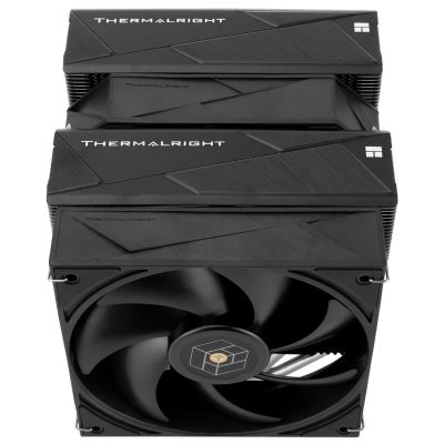 Thermalright Royal Praetor 130 Prozessorkühler 13 cm Schwarz, Silber
