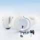 10. QCY H3 Lite On-Ear-Kopfhörer mit ANC und Bluetooth 5.3 – Weiß