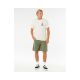 3. RIP CURL Vaporcool Search Stack Tee Herren Weiß
