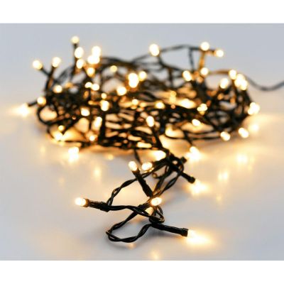 2. WEIHNACHTSBAUMBELEUCHTUNG LICHTERKETTE 480 LED TIMER WARMWEISS