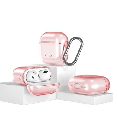 4. Tech-Protect FlexAir-Hülle für AirPods 4 – Rosa