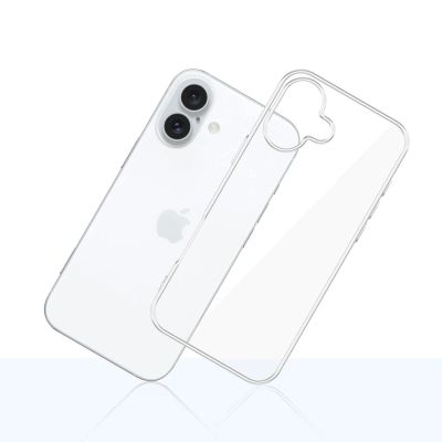 14. 3mk Clear Case Eco Hülle für Apple iPhone 16 plus – transparent