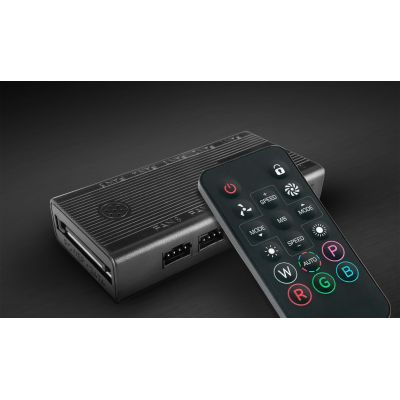 3. TACENS MARS MF-SI4KIT FANS 120 ARGB x4 BK – Lüfter + Hub + Fernbedienung (TACMARS-MFSI4KIT)