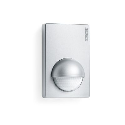 STEINEL IS 180-2 Infrarot-Wandsensor, kabelgebunden, Silber