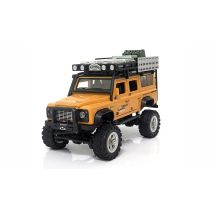 Amewi RC-Auto D90X28 Crawler 4WD mit Li-Po-Akku (300 mAh), gelb, ab 8 Jahren