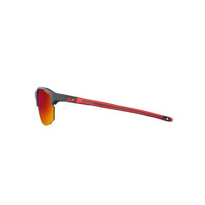 2. Split-Brille – Matt Schwarz/Rot | Spectron 3Cf