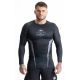 2. Grauer Langarm-Rashguard mit DBX Bushido-Logo