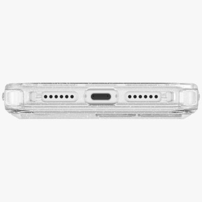 4. Uniq LifePro Xtreme Magclick Ladehülle für iPhone 17 Pro Max - Klar-Glitzer
