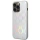4. Karl Lagerfeld Monogram Iridescent Hülle für iPhone 14 Pro – Silber