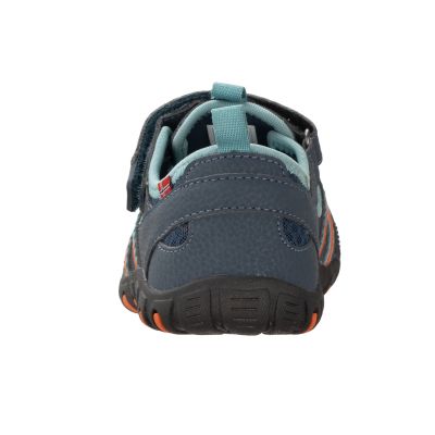6. Trollkids Kids Sandefjord Sandal XT dark navy/dusky turquoise/glow orange Kinder-Sport-Sandalen für Jungen/Mädchen (668-110)