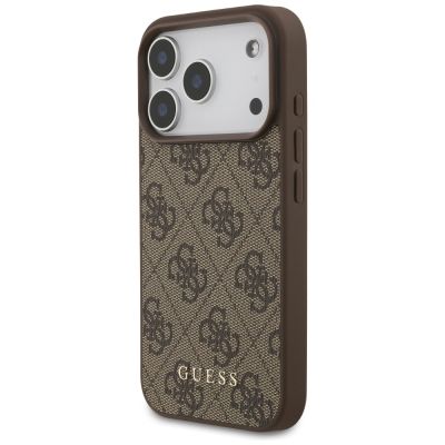 2. Guess 4G Classic Case für iPhone 17 Pro - Braun