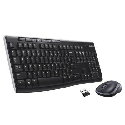21. Logitech MK270 Membrantastatur 920-004508 (USB (2,4 GHz Funk); schwarz)