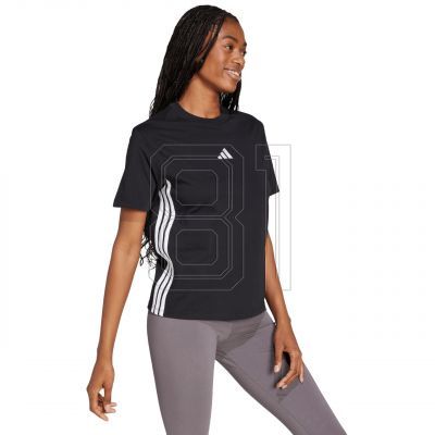 4. adidas Essentials 3-Streifen T-Shirt W JD0846