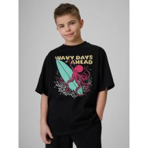 Baumwoll-T-Shirt für Jungen 4F 4FJRSS26TTSHM3904-20S
