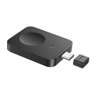 4. Baseus MagPro 2,5W magnetisches induktives Ladegerät für Apple Watch - Schwarz