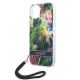 5. Guess GUOHCP14MHFLSB iPhone 14 Plus 6,7 "blau / blauer Hardcase Flower Strap