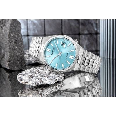 6. CITIZEN Tsuyosa Saphir mechanische Herrenuhr NJ0151-88M + BOX