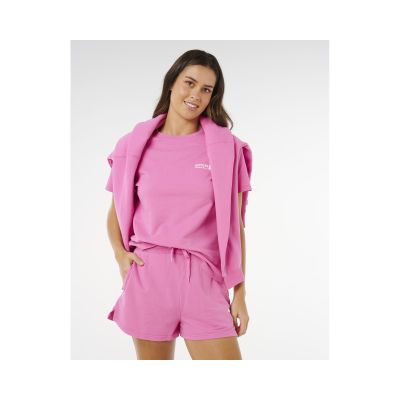 5. RIP CURL Surf Puff Party Pack Relaxed Pink Damen-T-Shirt