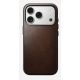 3. Nomad Traditionelle Lederhülle für 16 cm (6,3") Mobiltelefone Braun