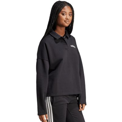 10. adidas Essentials Linear Polo Sweatshirt W JM1946