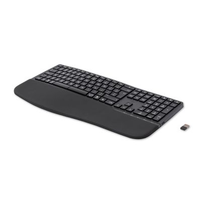 12. HP 680 Comfort Dual-Mode-Tastatur, kabellos/Bluetooth, Schwarz, 8T6L8AA