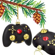Glas-Weihnachtsornament Gamepad PAD MICA