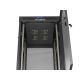 22. LANBERG Bodenschrank 19" 24U 600x600 Schwarz, perforierte Tür, LCD (flach verpackt) V2