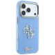 4. Guess IML 4G Script Metallhülle für iPhone 18 Pro Max / 17 Pro Max – Hellblau