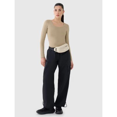 2. Langarmshirt Slim Smooth Damen 4F 4FRSS25TLONF511-83S