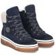 4. Rieker Y6347-14 Marineblaue wasserdichte Damen-Ankle-Boots aus Leder