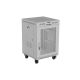 22. LANBERG Standschrank 19" 15U 600x600 LCD Grau