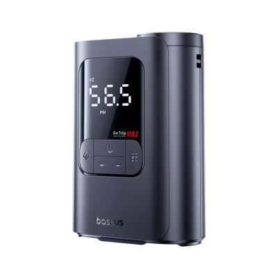 4. Baseus GoTrip VA1 Kabellose Pumpe 150 PSI 7500 mAh - Dunkelgrau