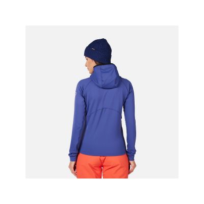 3. ROSSIGNOL Damen-Sweatshirt mit dünner Mid-Layer-Lage, FZ Blau