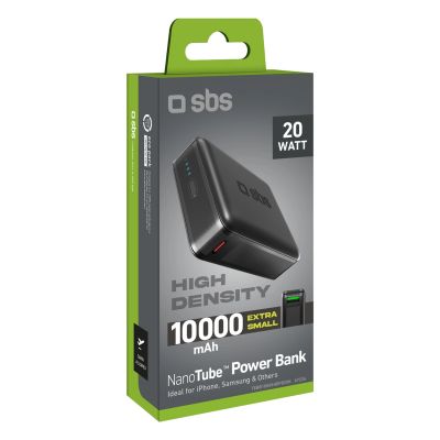 2. Powerbank SBS TEBB10000HDPD20K 10000 mAh mit Power Delivery - schwarz