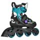 5. NA2053A VIBE TÜRKIS ROLLERSKATE GRÖSSE XS (29-32) NILS EXTREME